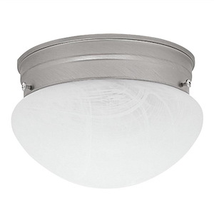 4.5 Inch 1 Light Flush Mount - in Transitional style - 7 high by 4.5 wide