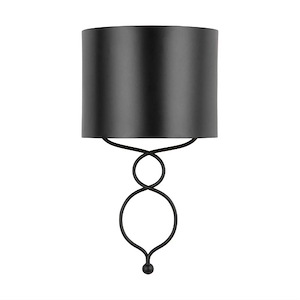 Sonnet - 9 Inch 1 Light Wall Sconce - in Transitional style - 9 high by 16 wide