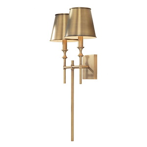 Whitney - 2 Light Wall Sconce In Mid-Century Modern Style-26 Inches Tall and 14.5 Inches Wide - 1287745
