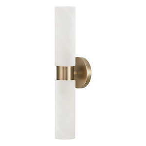 Alyssa - 2 Light Wall Sconce In Minimalistic Style-20.5 Inches Tall and 5 Inches Wide