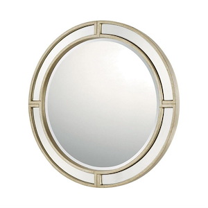 33.75 Inch Round Decorative Mirror