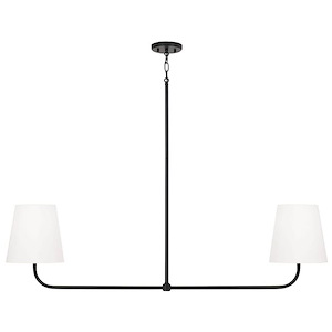 Brody - 2 Light Island In Minimalist Style-21.25 Inches Tall and 50 Inches Wide