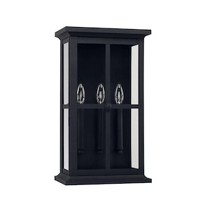 Mansell - 3 Light Outdoor Wall Lantern In Industrial Style-20 Inches Tall and 11.5 Inches Wide