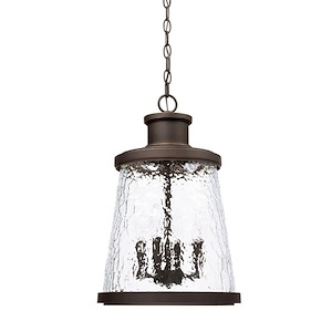 Tory - 4 Light Outdoor Hanging Lantern - in Transitional style - 13 high by 19.25 wide Rain or Shine made for Coastal Environments - 724714