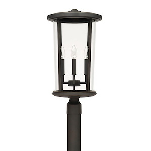 Howell - 4 Light Outdoor Post Lantern - in Transitional style - 12 high by 23 wide Rain or Shine made for Coastal Environments - 724704