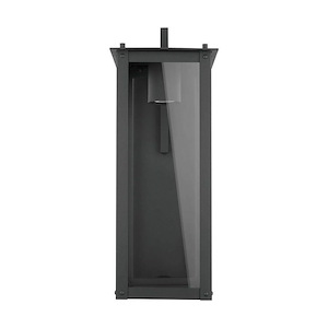 Hunt - 7W 1 LED Outdoor Wall Lantern In Industrial Style-20.75 Inches Tall and 8 Inches Wide