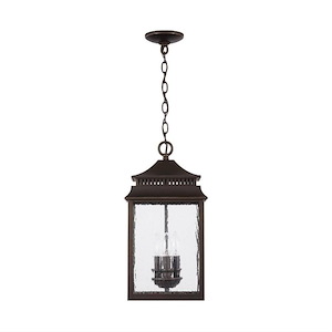 Sutter Creek - 3 Light Outdoor Hanging-aMount - in Transitional style - 10.25 high by 20 wide Rain or Shine made for Coastal Environments - 1222122