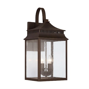 Sutter Creek - 4 Light Outdoor Wall Mount - in Transitional style - 12.5 high by 26 wide Rain or Shine made for Coastal Environments