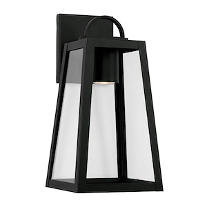 Leighton - 7W 1 LED Outdoor Wall Lantern-16 Inches Tall and 8 Inches Wide