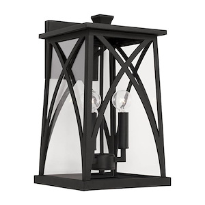 Marshall - 3 Light Outdoor Wall Lantern In Transitional Style-16.5 Inches Tall and 9.5 Inches Wide - 1117009