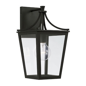 Adair - 1 Light Outdoor Wall Lantern In Farmhouse Style-14.25 Inches Tall and 7.5 Inches Wide