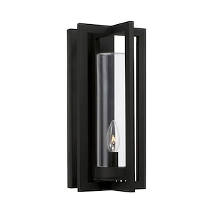 Kent - 1 Light Outdoor Wall Lantern In Minimalist Style-15 Inches Tall and 7 Inches Wide - 1287716