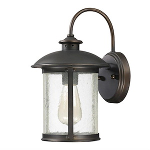 Dylan - 7.5 Inch 1 Light Outdoor Wall Mount - in Urban/Industrial style - 7.5 high by 12.5 wide