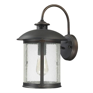 Dylan - 9.5 Inch 1 Light Outdoor Wall Mount - in Urban/Industrial style - 9.5 high by 15.25 wide