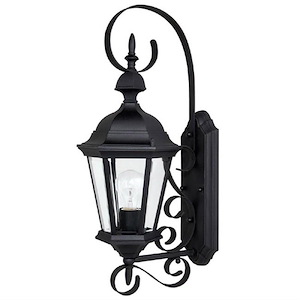 Carriage House - 23 Inch 1 Light Outdoor Wall Mount - in Traditional style - 8 high by 23 wide