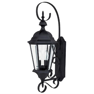Carriage House - 2 Light Outdoor Wall Mount - in Traditional style - 10 high by 27 wide - 522381