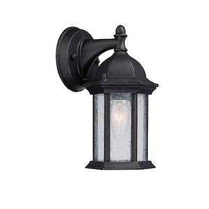 Main Street - 9.75 Inch 1 Light Outdoor Wall Mount - in Transitional style - 5 high by 9.75 wide