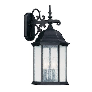 Main Street - 19 Inch 3 Light Outdoor Wall Mount - in Traditional style - 10 high by 19 wide