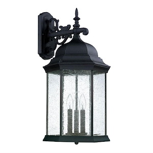 Main Street - 25.5 Inch 3 Light Outdoor Wall Mount - in Traditional style - 12 high by 25.5 wide - 462340