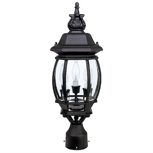 French Country - 3 Light Outdoor Post Mount
