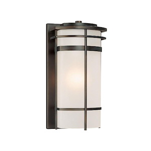 Lakeshore - 16 Inch 1 Light Outdoor Wall Mount - in Modern style - 8 high by 16 wide - 1222044