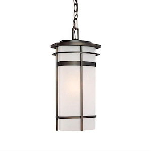 Lakeshore - 1 Light Outdoor Hanging Lantern - in Modern style - 8 high by 20 wide