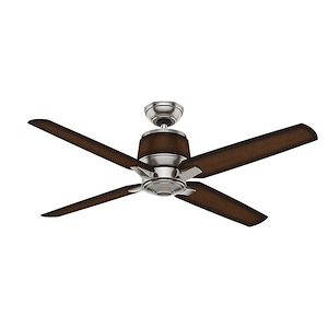 Aris - 4 Blade 54 Inch Ceiling Fan With Wall Control In Rustic Modern Style And Includes 4 Motor Speed Settings - 424402