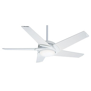 Stealth Dc 5 Blade 54 Inch Ceiling Fan With Integrated Control System - 448135