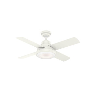 Levitt - 4 Blade 44 Inch Ceiling Fan with Wall Control in Casual Style and includes 4 Motor Speed settings