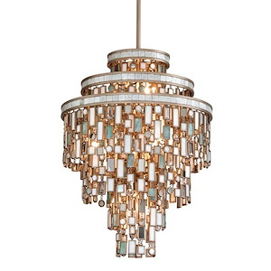 Dolcetti - 7 Light Chandelier-24.5 Inches Tall and 18 Inches Wide - 1314709