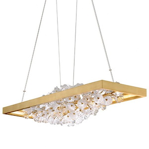 Jasmine - 118W 1 LED Linear Pendant-12 Inches Tall and 18 Inches Wide - 1314723
