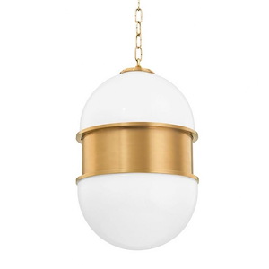 Broomley - 2 Light Pendant-20 Inches Tall and 14 Inches Wide