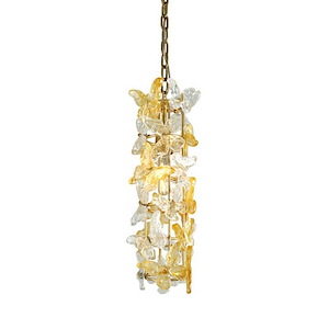 Milan - 1 Light Pendant-21 Inches Tall and 5 Inches Wide - 1347937