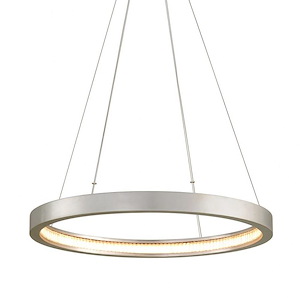 Jasmine - 64W 1 LED Chandelier-2.25 Inches Tall and 28 Inches Wide - 1328702