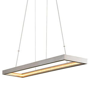 Jasmine - 96W 1 LED Linear Pendant-2.5 Inches Tall and 14 Inches Wide - 1314735