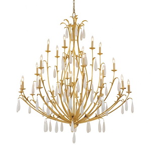 Prosecco - 24 Light Chandelier-69.5 Inches Tall and 60 Inches Wide - 1328704