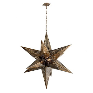 Star Of The East - Five Light Chandelier