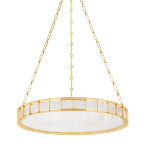 Leda - 46W 1 LED Chandelier-4 Inches Tall and 30 Inches Wide - 1291739