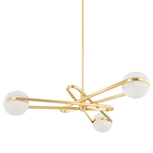 Kyomi - 192W 6 LED Chandelier-9 Inches Tall and 52 Inches Wide - 1291755