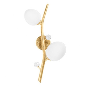 Mirielle - 2 Light Wall Sconce-32.5 Inches Tall and 18 Inches Wide