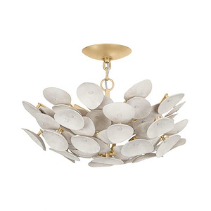 Aimi - 3 Light Semi-Flush Mount-11.5 Inches Tall and 20.25 Inches Wide