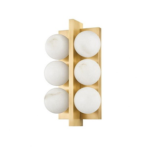 Emille - 6 Light Wall Sconce-12.25 Inches Tall and 6.75 Inches Wide - 1291762