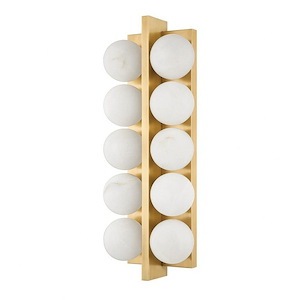 Emille - 10 Light Wall Sconce-18.25 Inches Tall and 6.75 Inches Wide