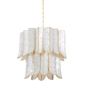 Cartagena - 7 Light Chandelier-21 Inches Tall and 22.75 Inches Wide - 1315685