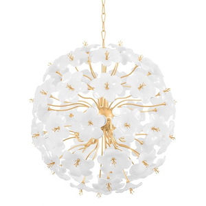 Hygea - 8 Light Chandelier-34.25 Inches Tall and 33 Inches Wide