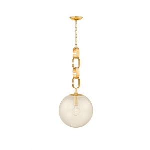 Nessa - 1 Light Pendant-30 Inches Tall and 13 Inches Wide