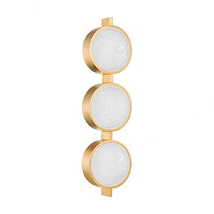 Ansonia - 36W 3 LED Wall Sconce In Modern Style-21.75 Inches Tall and 6 Inches Wide