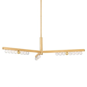 Annecy - 111W 3 LED Chandelier In Modern Style-11 Inches Tall and 50.5 Inches Wide - 1315720