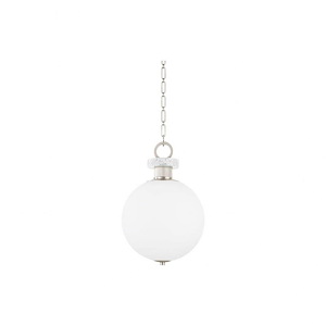 Haru - 1 Light Small Pendant-20.5 Inches Tall and 13.5 Inches Wide
