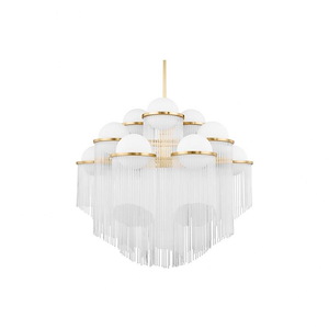 Celestial - 12 Light Chandelier-20.25 Inches Tall and 38.5 Inches Wide - 1106999